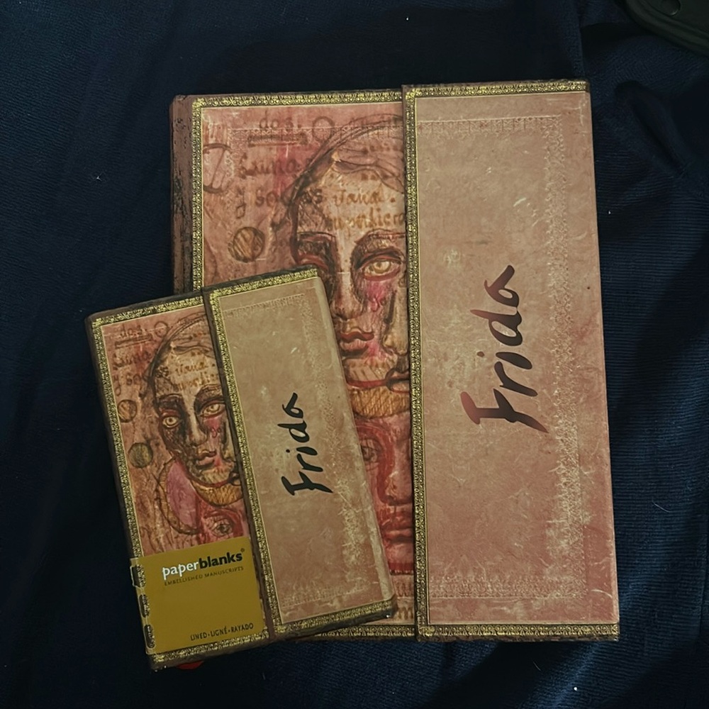 Frida Kahlo, A Double Portrait Mini Wrap, Ultra Wrap Notebook Set